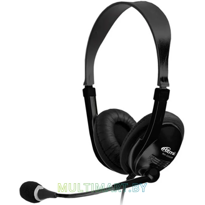 Наушники Ritmix RH-533 USB (черный)